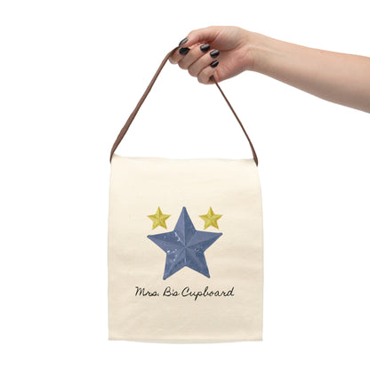 Canvas Lunch Bag — Barn Stars