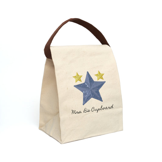 Canvas Lunch Bag — Barn Stars