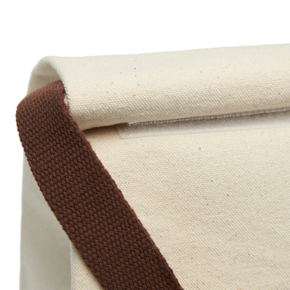 Canvas Lunch Bag — Finch Pattern